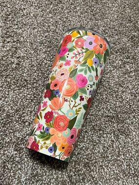 Corkcicle x Rifle Paper tumbler
